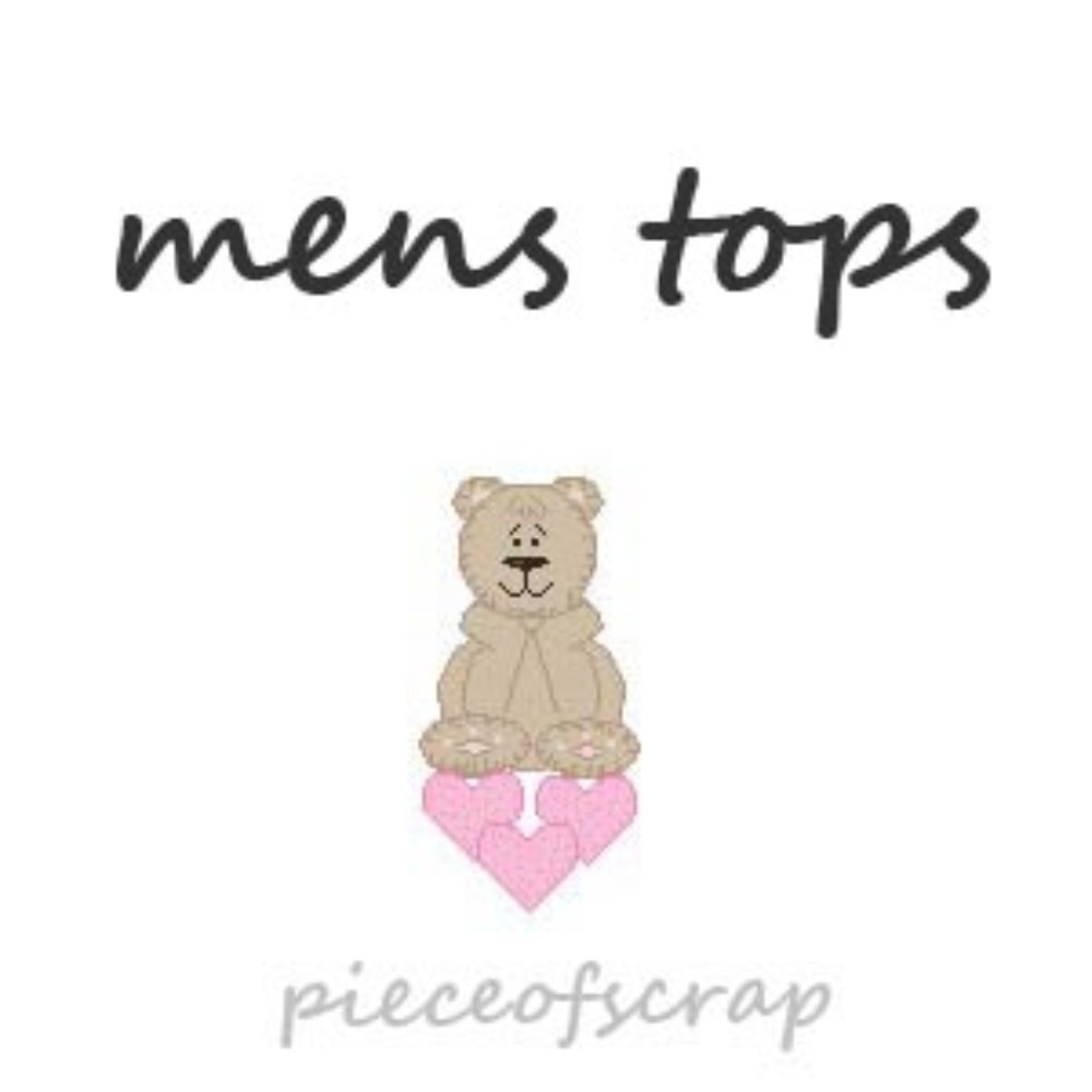 💕🐻 Shop pieceofscrap Mens tops‎ 🐻💕